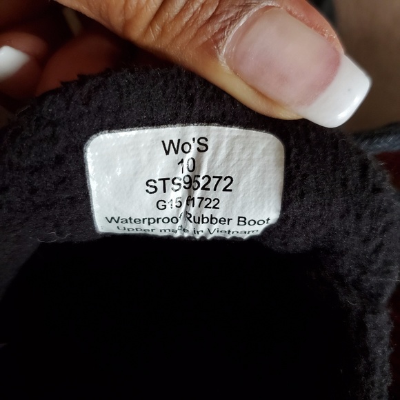 Sperry Top Sider Womens Wo'S STS95272 Black Rubber - Picture 7 of 7